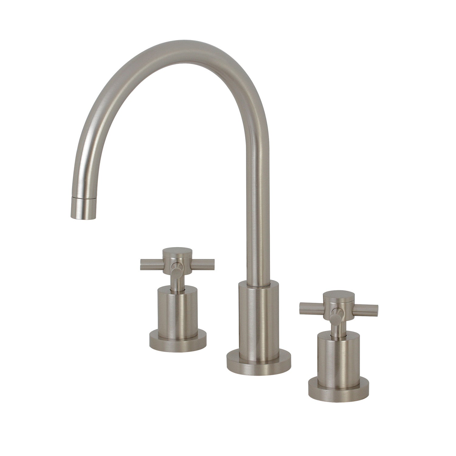 Kingston Sona KS8728DXLS - Concord Double-Handle 3-Hole Widespread Kitchen Faucet, Brushed Nickel — image 1